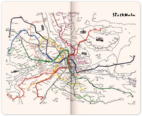 Notizbuch Maappi, liniert, 13 x 21 cm