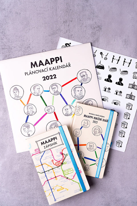 Notizbuch Maappi, liniert, 13 x 21 cm