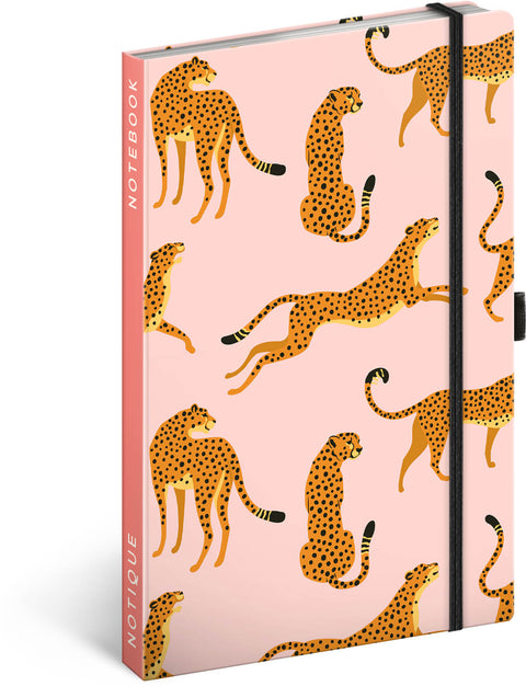 Notizen Leoparden, liniert, 13 x 21 cm