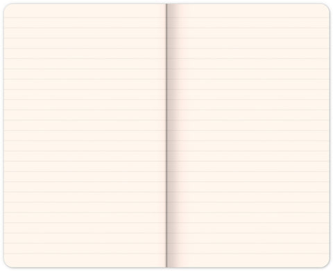 Notizbuch Polka dots, liniert, 13 x 21 cm