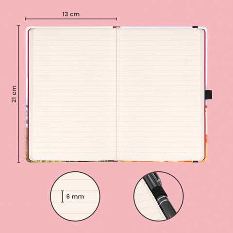 Notizbuch Landschaft, liniert, 13 x 21 cm