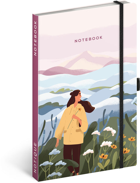 Notizbuch Landschaft, liniert, 13 x 21 cm