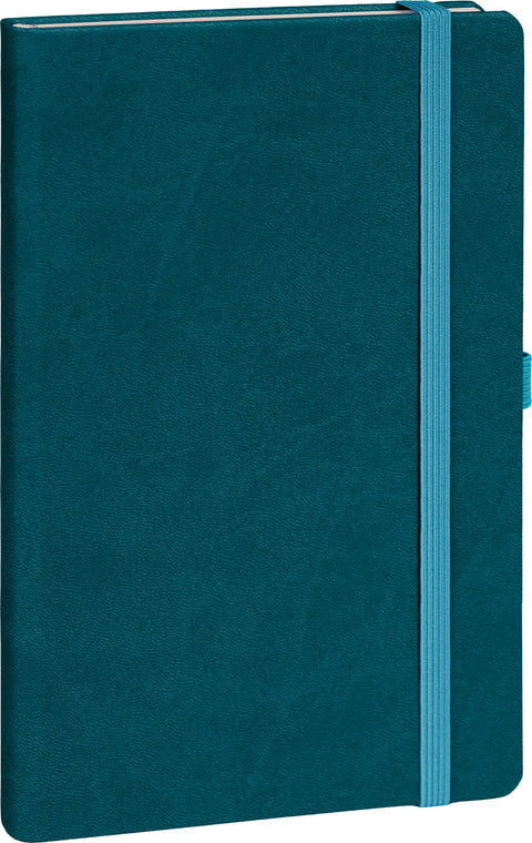 Notizbuch Türkis, gepunktet, 13 × 21 cm