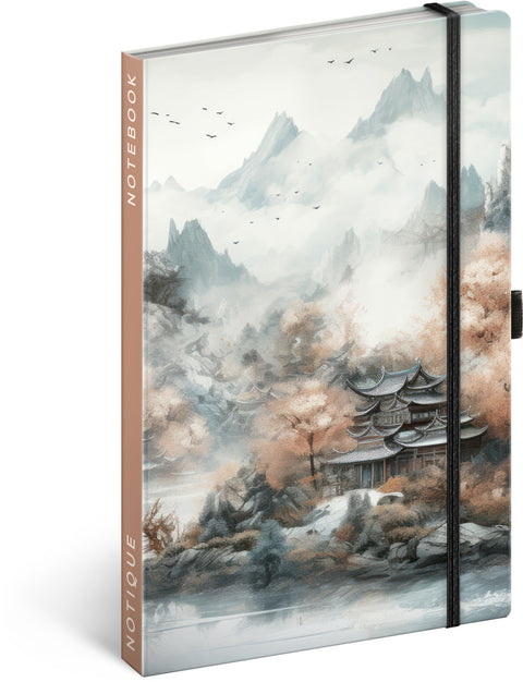 Notizbuch Japan, liniert, 13 x 21 cm