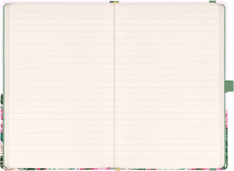 Notizbuch Kakadu, liniert, 13 x 21 cm