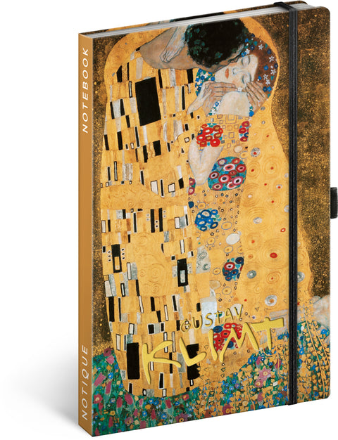 Notizbuch Gustav Klimt, liniert, 13 x 21 cm