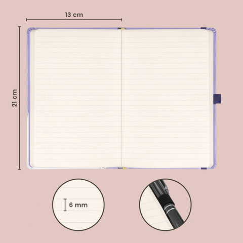 Notizbuch Kleiner Prinz, liniert, 13 x 21 cm