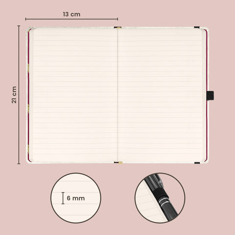 Notizbuch Harry Potter, liniert, 13 x 21 cm
