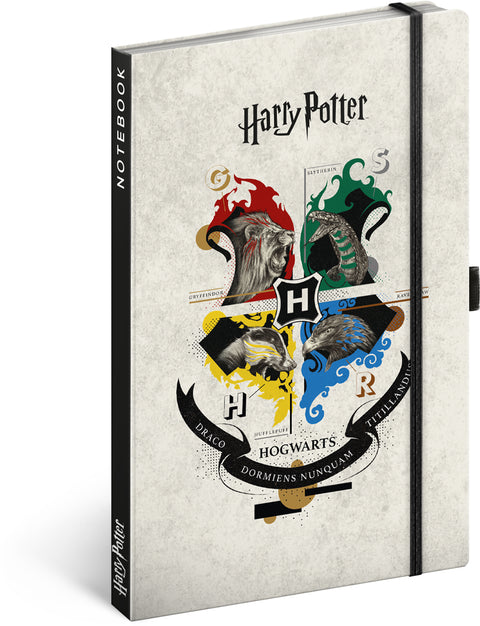 Notizbuch Harry Potter, liniert, 13 x 21 cm