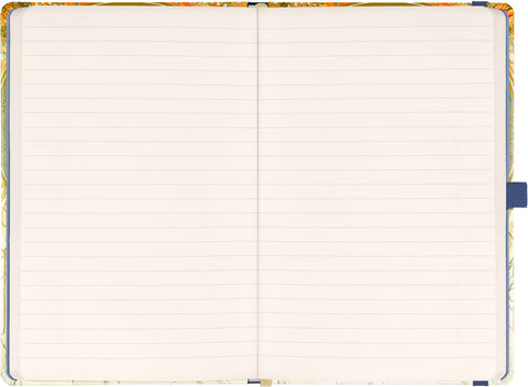 Notizbuch Alfons Mucha - Musik, liniert, 13 x 21 cm