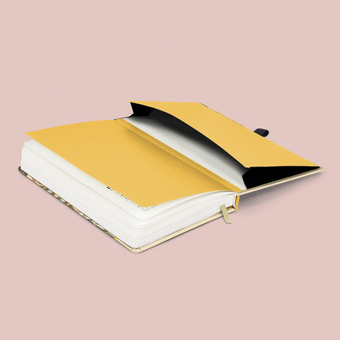 Notizbuch Alfons Mucha - Schreibfeder, gepunktet, 13 x 21 cm