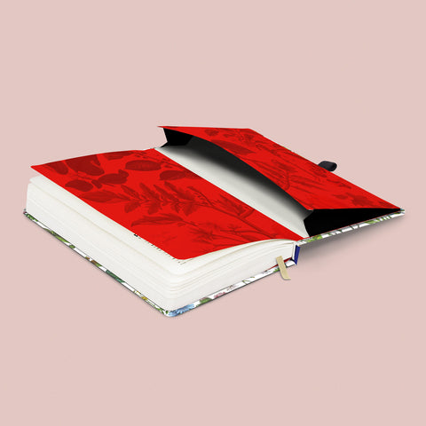 Notizbuch Kräuter von Katerina Winter, gepunktet, 13 x 21 cm