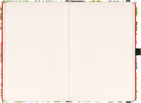 Notizbuch Kräuter von Katerina Winter, gepunktet, 13 x 21 cm
