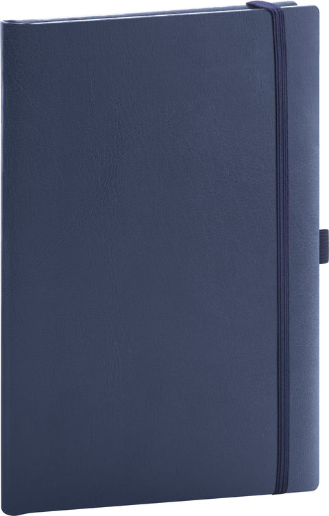 Notizbuch Balacron, dunkelblau, liniert, 15 x 21 cm