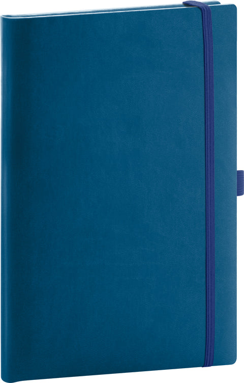 Notizbuch Aprint, blau, gepunktet, 15 x 21 cm