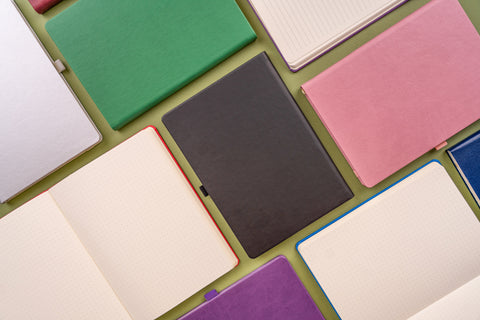 Notizbuch Aprint Neo, blau, liniert, 15 x 21 cm