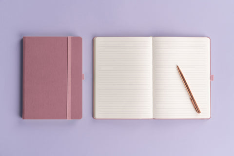 Notizbuch Aprint Neo, rosa, liniert, 15 x 21 cm