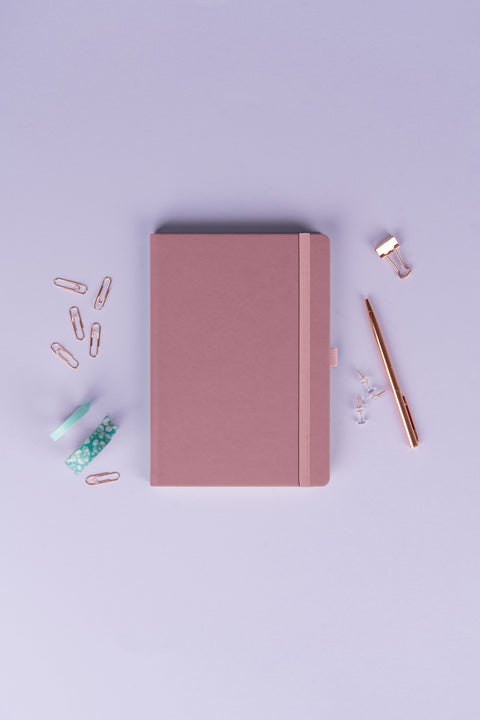 Notizbuch Aprint Neo, rosa, gepunktet, 15 x 21 cm