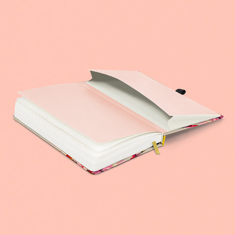 Notizbuch Vögel – Sakura von Kateřina Winterová, liniert, 13 x 21 cm