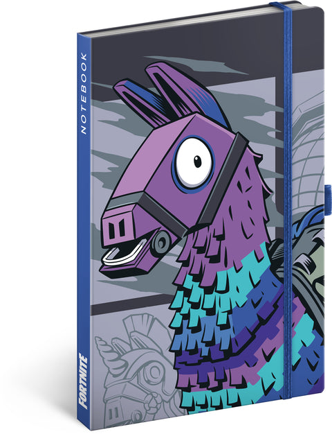 Notizbuch Fortnite – Llama, liniert, 13 x 21 cm
