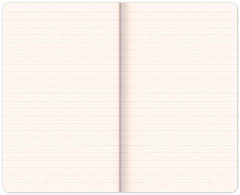 Notizbuch Ice Surfers, liniert, 13 x 21 cm