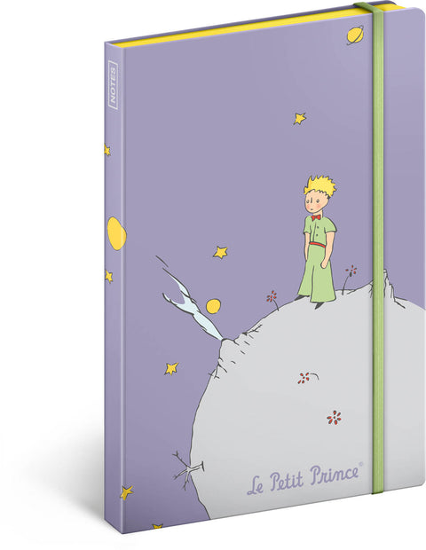 Notizbuch Kleiner Prinz - Planet, unliniert, 13 x 21 cm