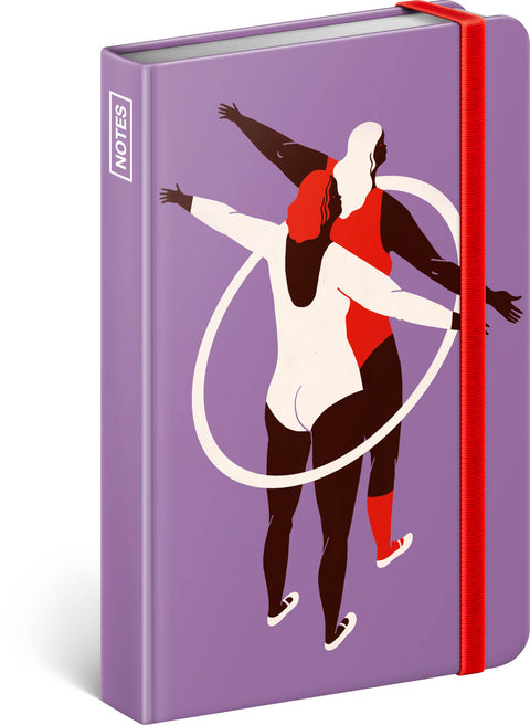 Notizbuch Tomski & Polanski, liniert, 11 x 16 cm