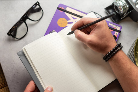 Ausmal-Notizbuch, Malen mit Filzstiften, liniert, 13 x 21 cm