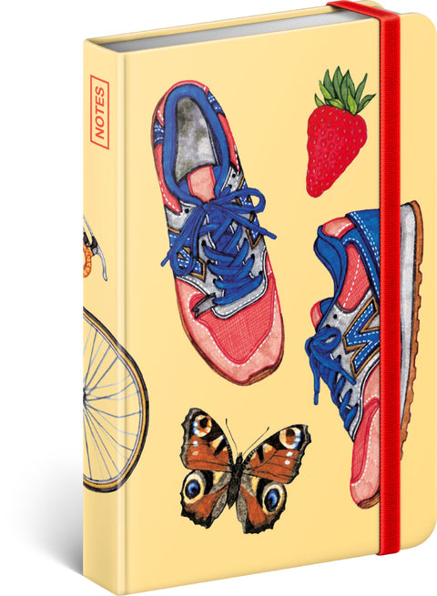 Notizbuch Sneakers - Kateřina Kynclová, liniert, 11 x 16 cm