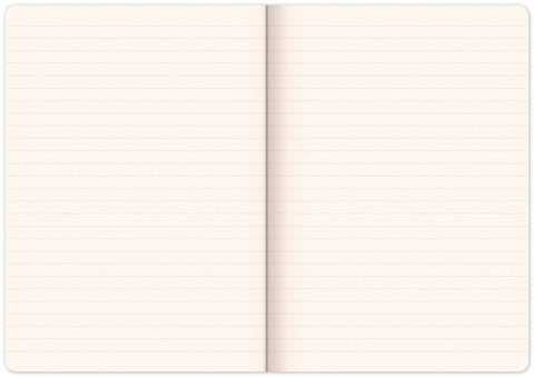 Notizbuch Tropisch, liniert, 13 x 21 cm