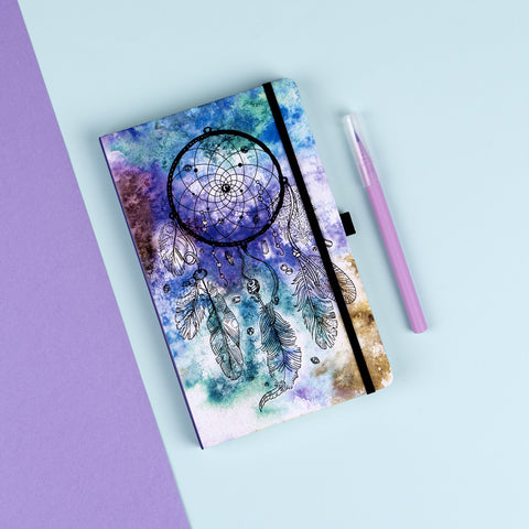 Notizbuch Traumfänger, liniert, 13 x 21 cm