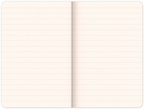 Notizbuch Dominik Miklušák, liniert, 11 x 16 cm