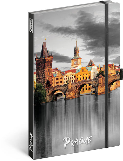 Notizbuch Prag, liniert, 13 x 21 cm
