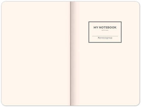 Notizbuch Hardy braun, liniert, 13 x 21 cm