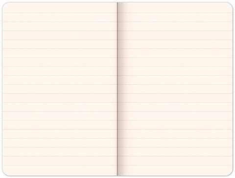 Notizbuch Skiver rot und weinrot, liniert, 13 x 21 cm
