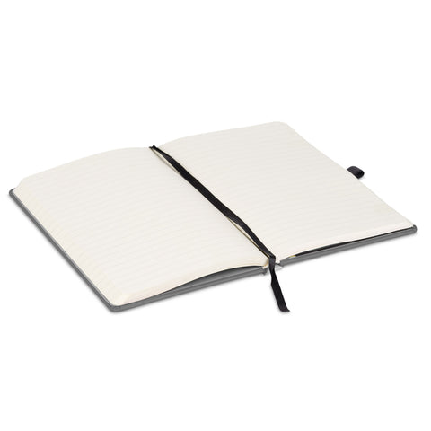 Notizbuch Velvet Typo, liniert, 13 × 21 cm