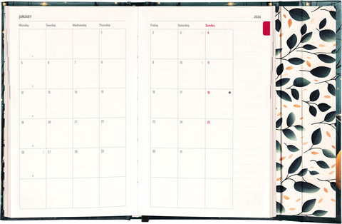 Wöchentlicher Magnetplaner Fuchs 2026, 13 x 21 cm