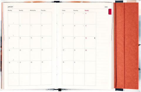 Wöchentlicher Magnetplaner Japan 2026, 13 x 21 cm