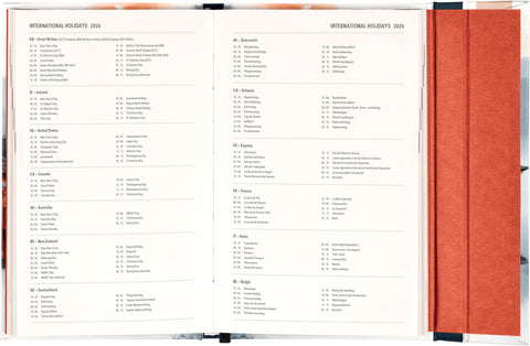 Wöchentlicher Magnetplaner Japan 2026, 13 x 21 cm