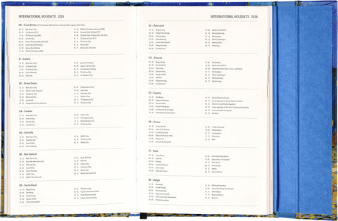 Wöchentlicher Magnetplaner Vincent van Gogh 2026, 13 x 21 cm