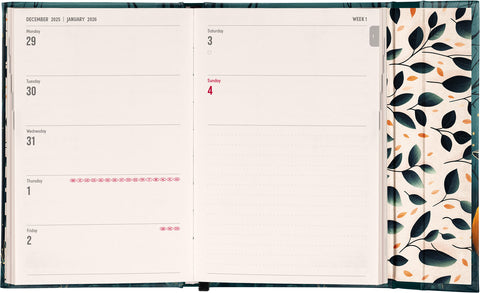 Wöchentlicher Magnetplaner Fuchs 2026, 11 x 16 cm