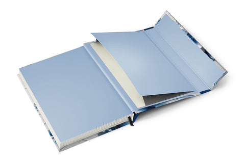 Wöchentlicher Magnetplaner Porzellanblüte 2026, 11 x 16 cm