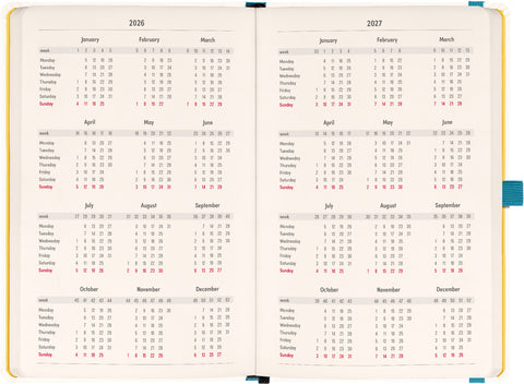 Planbook Kalender/Notizbuch Herbarium 2026, 13 x 21 cm