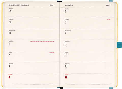 Planbook Kalender/Notizbuch Herbarium 2026, 13 x 21 cm