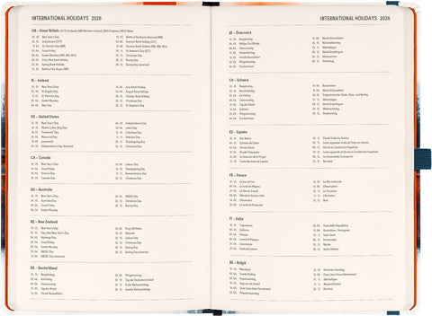 Planbook Kalender/Notizbuch Japan 2026, 13 x 21 cm