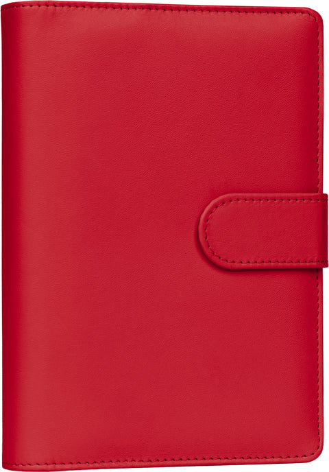 Refill – Weekly Ring Bound Planner 2027, bright red, 12,5 x 19 cm