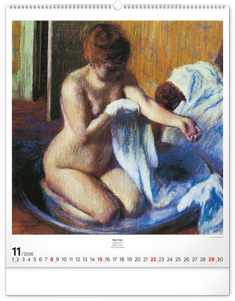 Wandkalender Impressionismus 2026, 48 x 56 cm