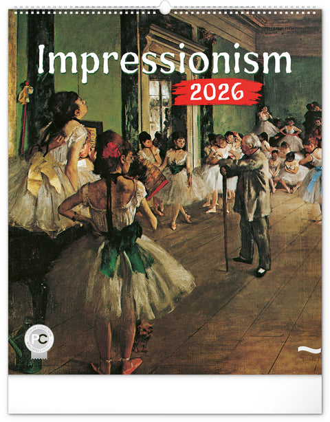 Wandkalender Impressionismus 2026, 48 x 56 cm
