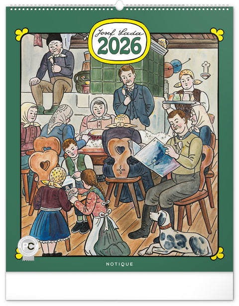 Wandkalender Josef Lada 2026, 48 x 56 cm