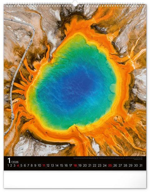 Wandkalender Energie 2026, 48 x 56 cm